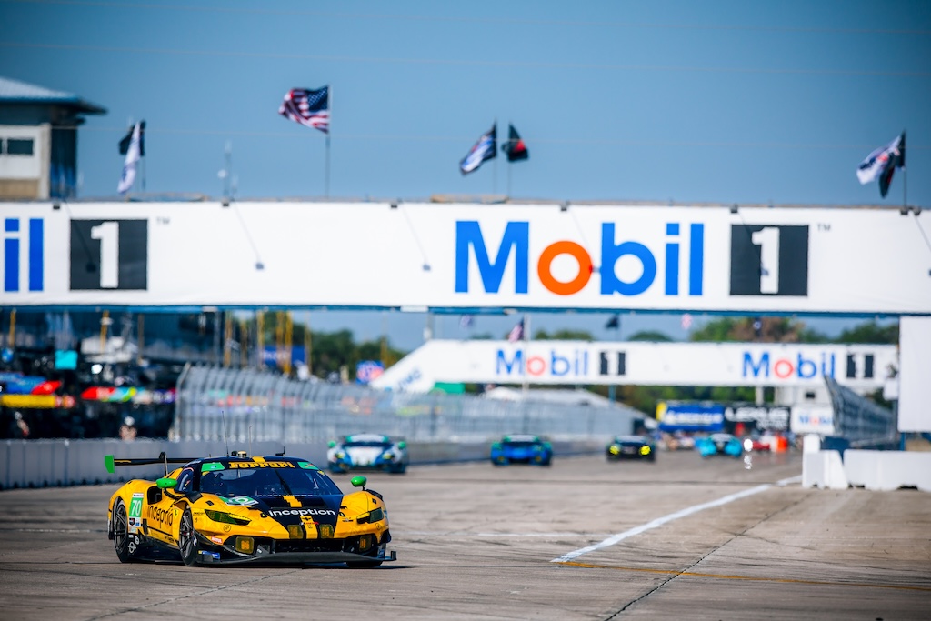 Chancen glippede: Frederik Schandorff udgik på Sebring efter uheld.
(Foto: Inception Racing)